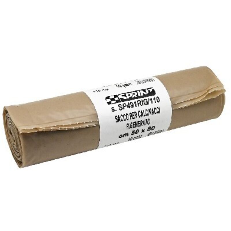 foto del prodotto 10 pz sacchi spazzatura calcinacci extra forte cm 50 x 80