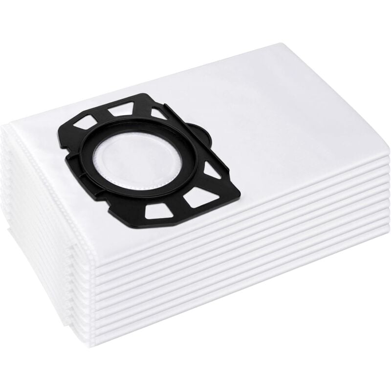 foto del prodotto 10 sacchetti per aspirapolvere per k rcher 2.863 006.0 sacchetti filtranti in tessuto non tessuto 487 wd4 wd5 wd6 wd5p wd6p premium mv4 mv5 mv6