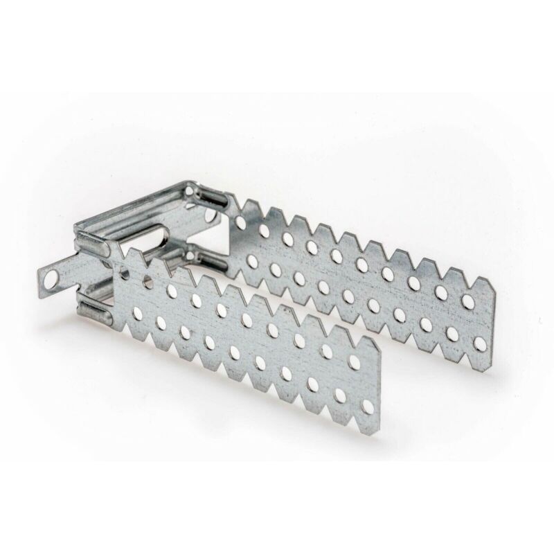 foto del prodotto 10 staffa universale fissaggio profili 60mm cartongesso fuori piombo da 3 a 12cm
