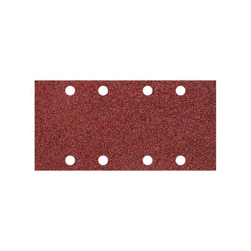 foto del prodotto 10 strisce abrasive in velcro per legno metallo 93 x 185 mm wolfcraft