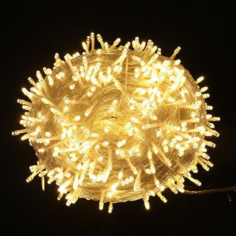 foto del prodotto 100 metri di lunghezza 600 led pixel string light, illuminazione a 360 gradi all interno della lampadina, rame led pixel string light per la