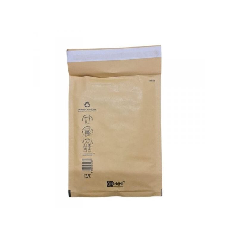 foto del prodotto 100 pezzi busta imbottita per spedizione 13 c interno 15x21cm