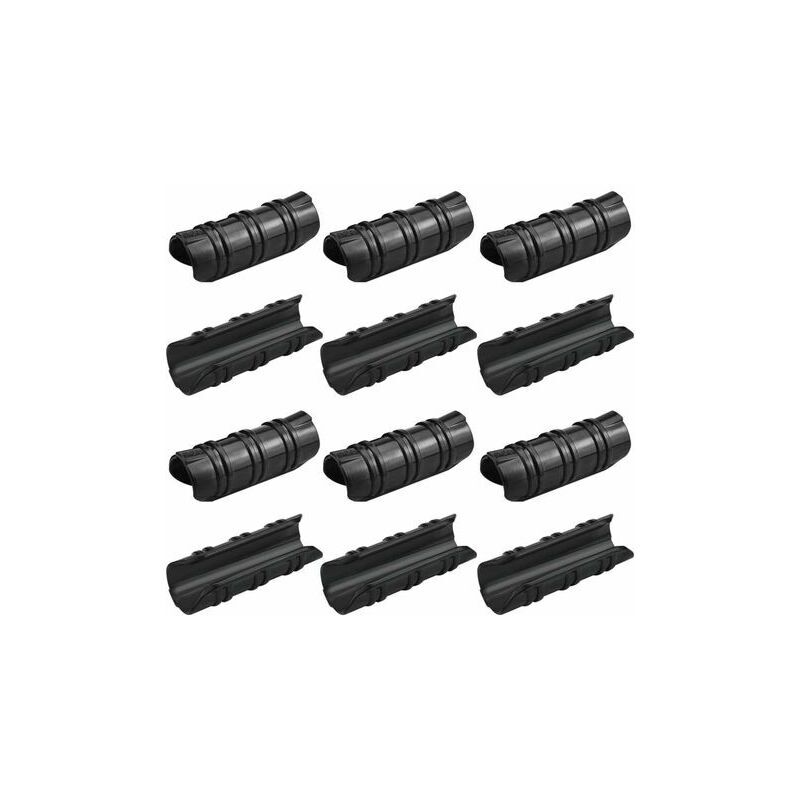 foto del prodotto 100 pezzi clip per serra 25mm clip per serra da giardino resistente alle alte temperature fissaggio della copertura della serra durevole facile da