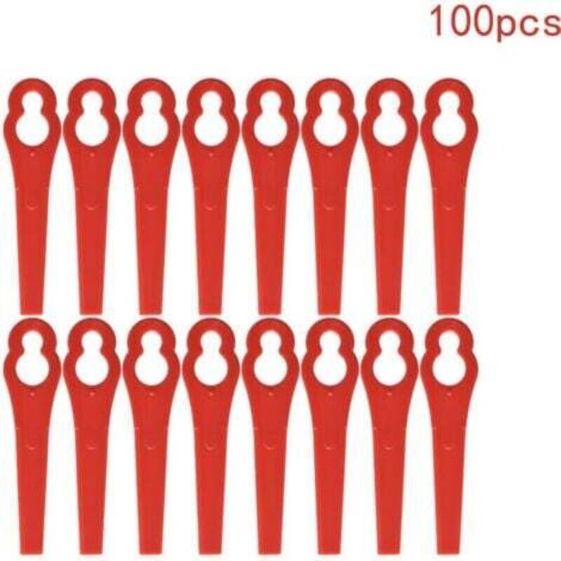 foto del prodotto 100 pezzi per lame di ricambio in plastica per florabest lidl frta 20 a1..