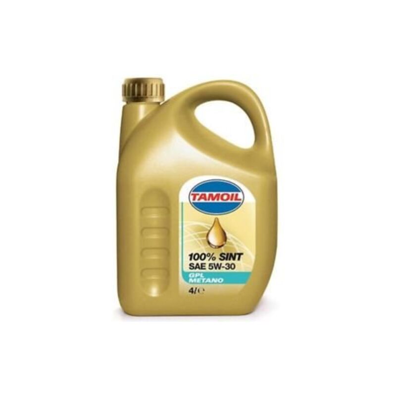 foto del prodotto 100 sint sae 5w30 olio motore gpl e metanol 4 lt tamoil