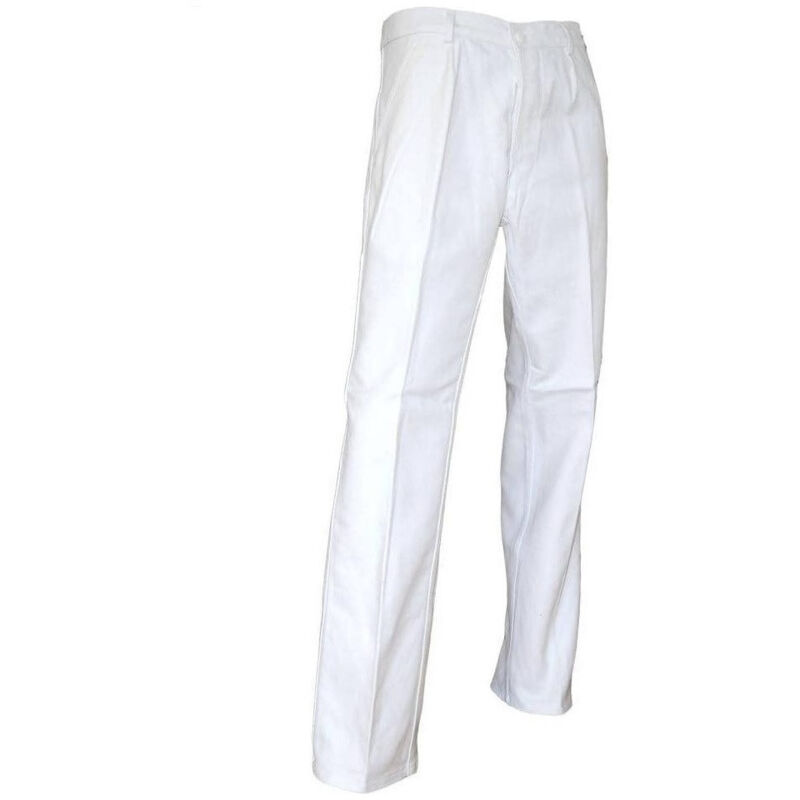 foto del prodotto 100144 42 lma pantalon de peintre lma 100144 pinceau taille 42 blanc