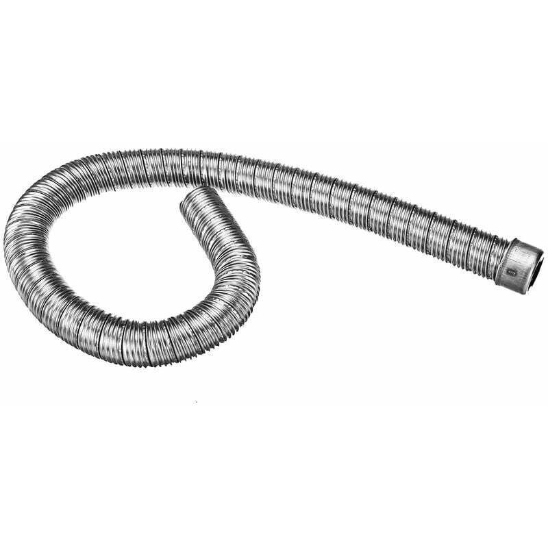 foto del prodotto 100cm 22mm tubo di scarico aria diesel in acciaio inossidabile con tappo per riscaldatore eberspacher webasto dpzo