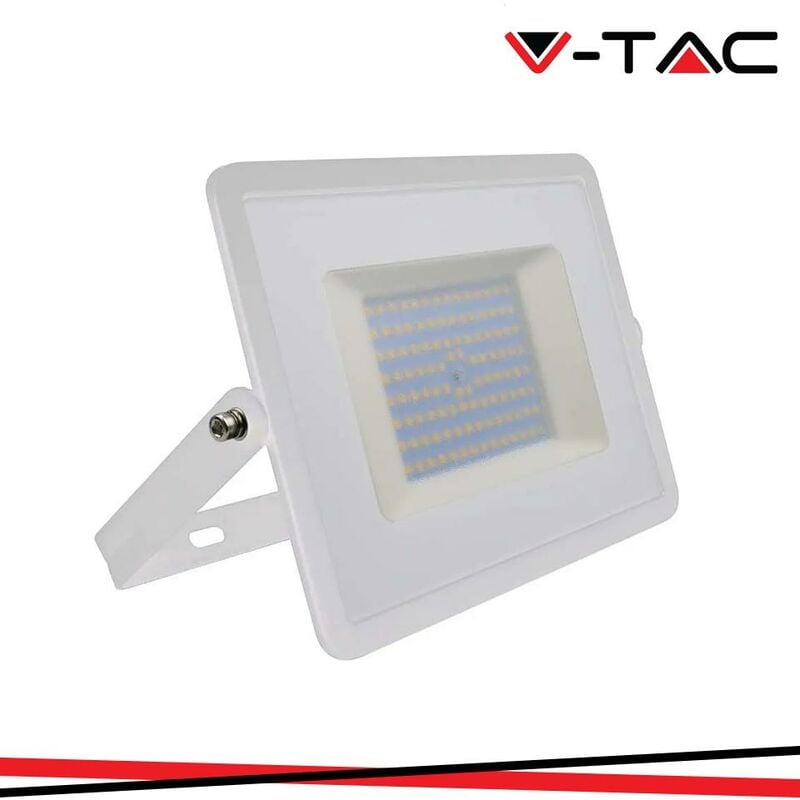 foto del prodotto 100w led proiettore smd e series g2 corpo bianco 4000k luce naturale