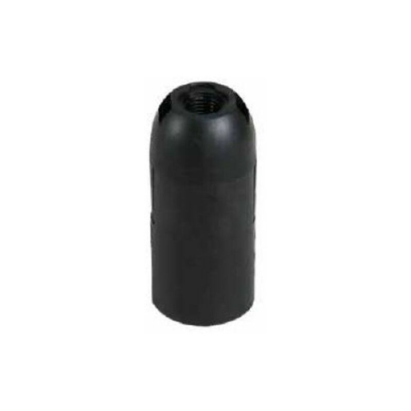 foto del prodotto 101530001 portalampada semplice in termoplastica e14 nero gsc