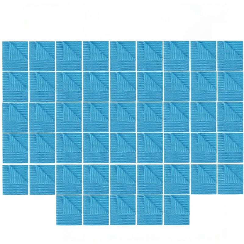 foto del prodotto 104420blue panno economico, 420 x 350 mm, confezione da 50 pezzi, colore blu 2work