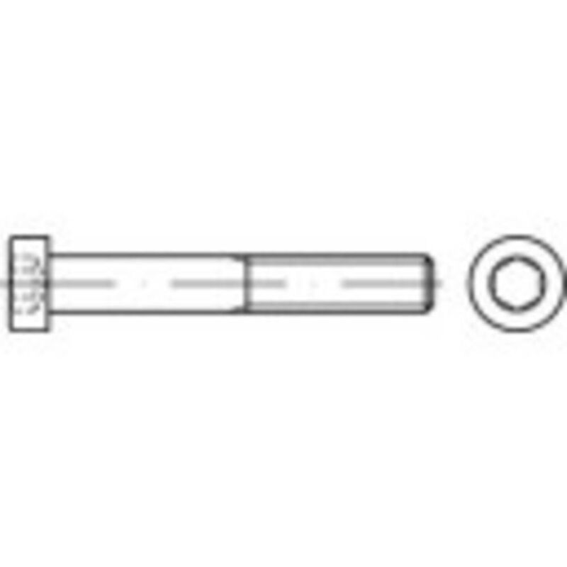 foto del prodotto 1068368 viti cilindriche m5 10 mm interno esagonale din 7984 acciaio inox a2 100 pz. toolcraft