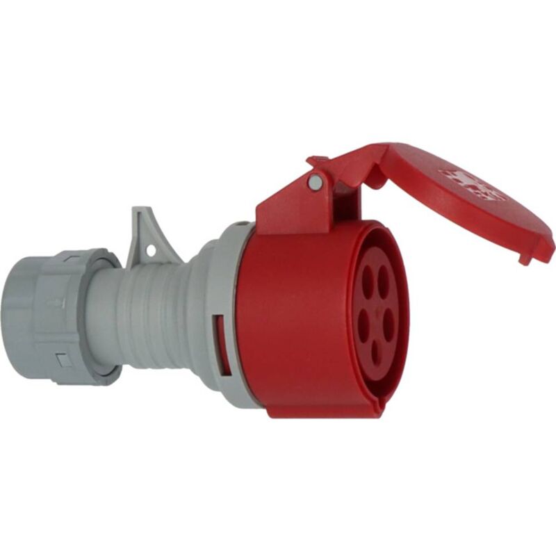 foto del prodotto 1081040020 connettore femmina cee 16 a 5 poli 400 v 1 pz. brennenstuhl