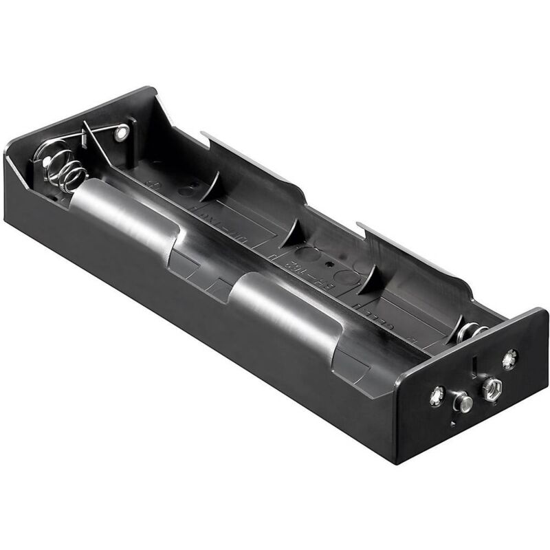 foto del prodotto 10872 portabatteria 6x torcia d connettore a scatto l x l x a 195 x 73.5 x 32.8 mm - goobay