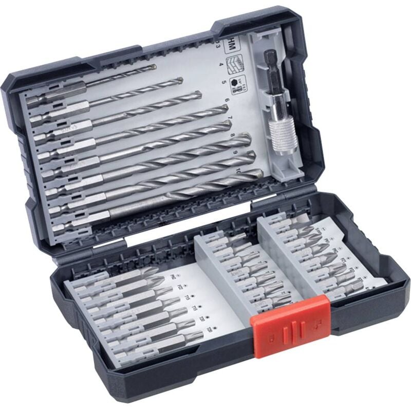 foto del prodotto 108940 33 parti assortimento punte e inserti kwb
