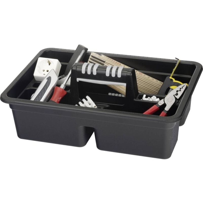 foto del prodotto 1092401190 magnus tray soft contenitore porta attrezzi antracite - alutec