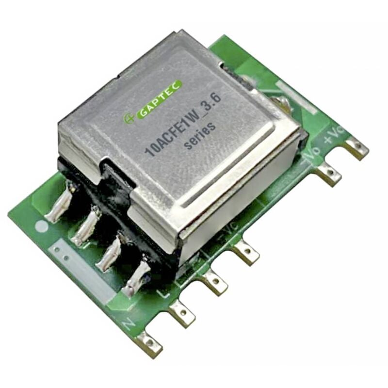 foto del prodotto 10acfe1w05s3.6 convertitore ac dc 5 v dc 2000 ma 10 w gaptec