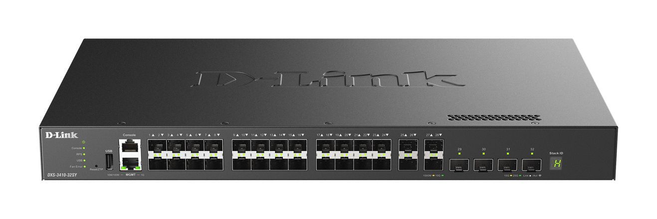 foto del prodotto 10g layer 3 stackable managed switches 28 10g sfp