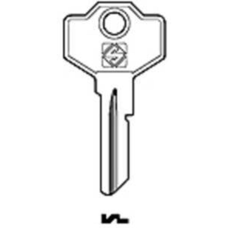 foto del prodotto 10pz chiavi silca color slim sm1sl olc