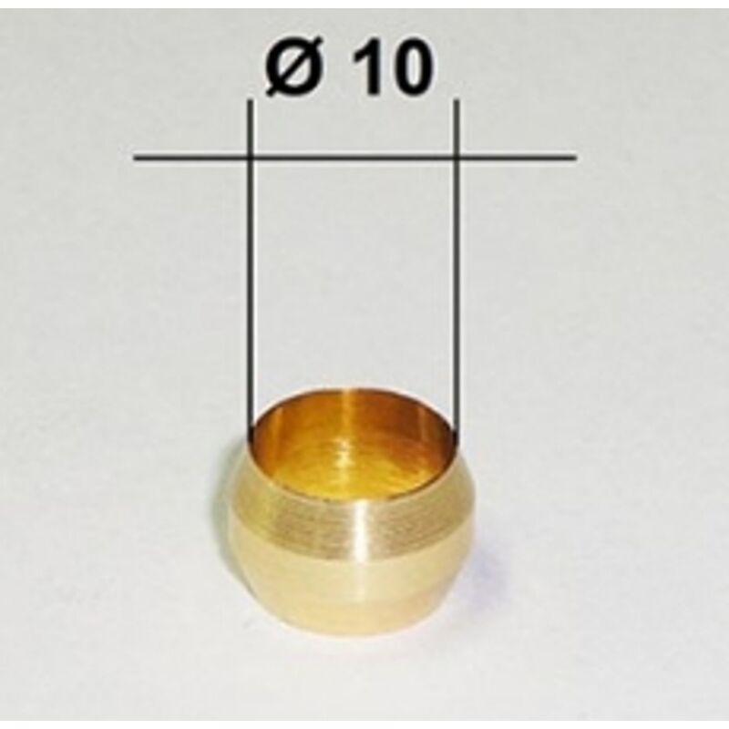 foto del prodotto 10pz ogiva diametro 10mm bicono rubinetti valvole tubo piano cottura cucina