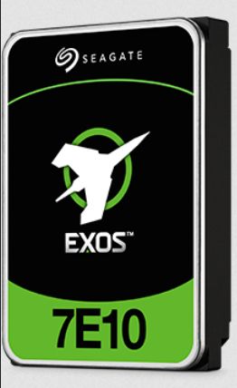 foto del prodotto 10tb exos 7e10 enterprise seagate sata 3.5 7200rpm