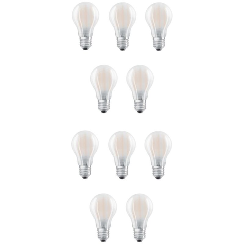 foto del prodotto 10x bellalux lampadina led e27 cla 8w cool white 4000k