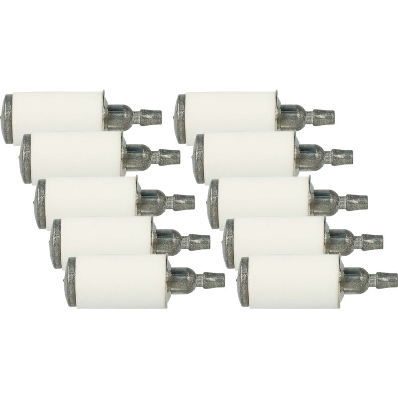 foto del prodotto 10x filtro carburante sostituisce 530095649, 530026931, 530095646, 530047004 per dispositivo da giardinaggio come motosega decespugliatore vhbw
