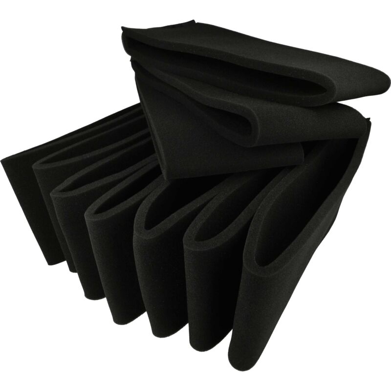 foto del prodotto 10x filtro compatibile con makita vc1310l aspirapolvere - filtro in spugna - vhbw