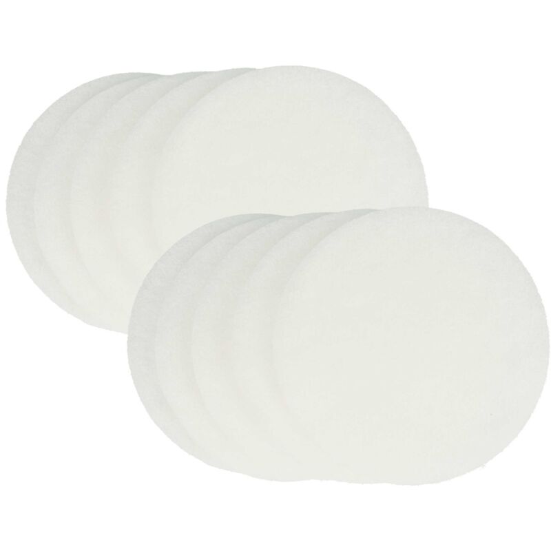 foto del prodotto 10x filtro dell aria compatibile con lunos ald r 160, e ventola vhbw