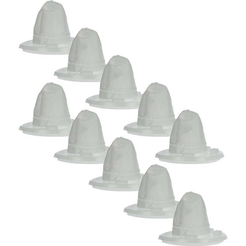 foto del prodotto 10x filtro sostituisce black decker 90568496, vf110, vf110 xj per aspirapolvere a mano unit filtrante vhbw