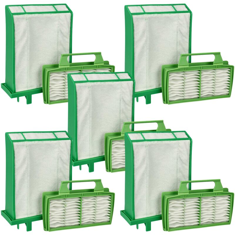 foto del prodotto 10x filtro sostituisce sebo 6696er per aspirapolvere filtro protettivo igienico, microfiltro vhbw