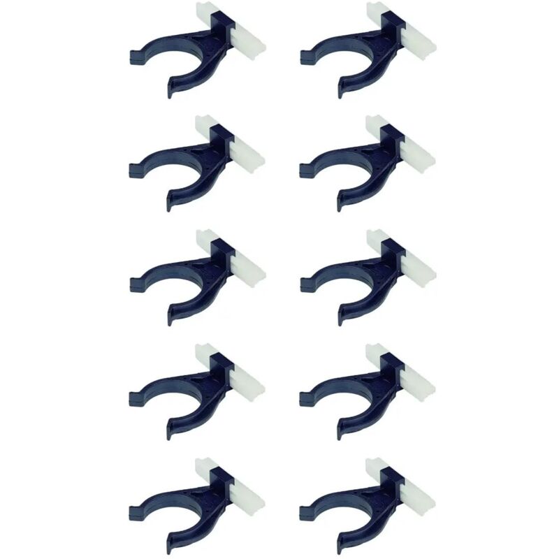 foto del prodotto 10x gancio per battiscopa zoccolo cucina universale clip piedini zoccalatura plastica zoccolino, 34mm cyclingcolors