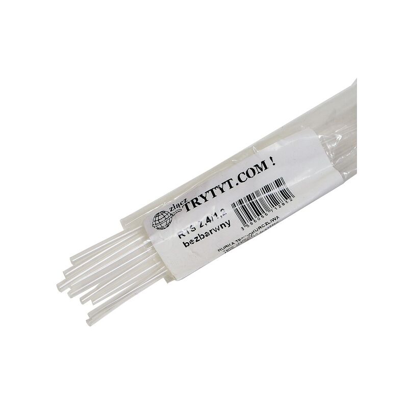 foto del prodotto 10x guaine termorestringenti rts 2.4 1.2, incolori