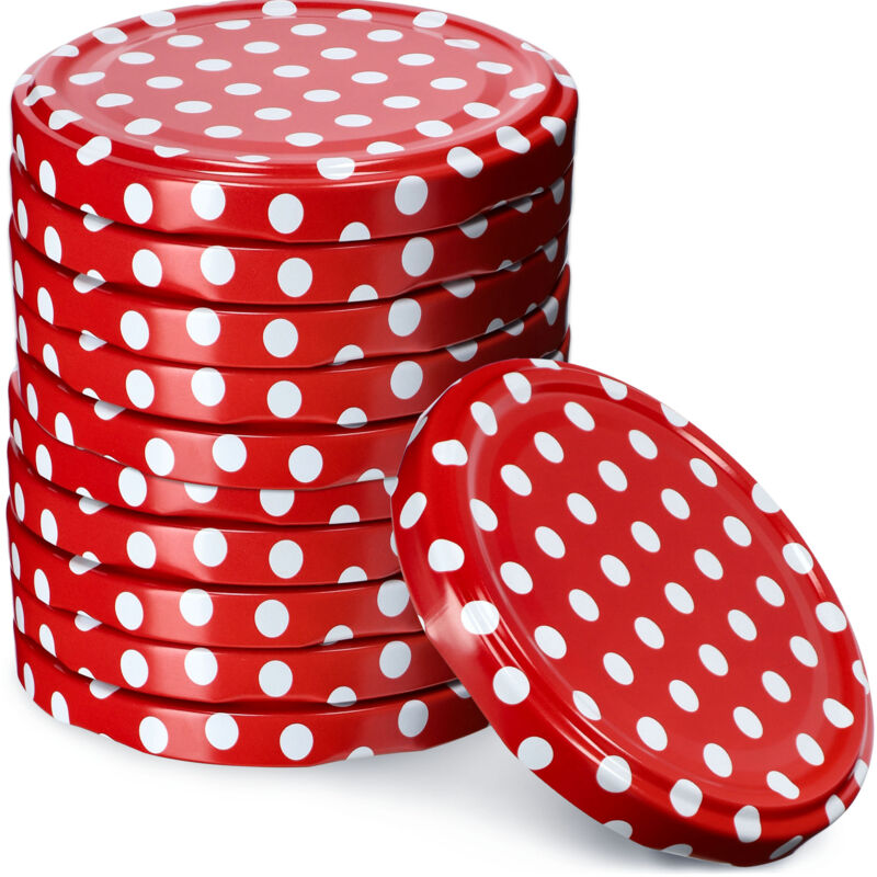 foto del prodotto 10x jar caps fi 82 tappi per barattoli e coperchi per conserve kadax