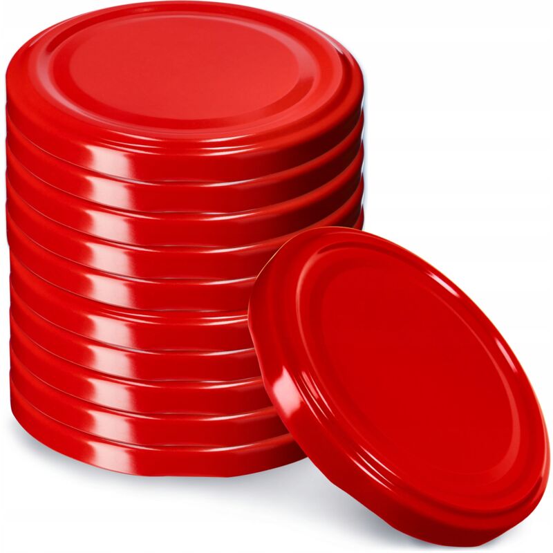 foto del prodotto 10x jar caps fi 82 tappi per barattoli e coperchi per conserve kadax