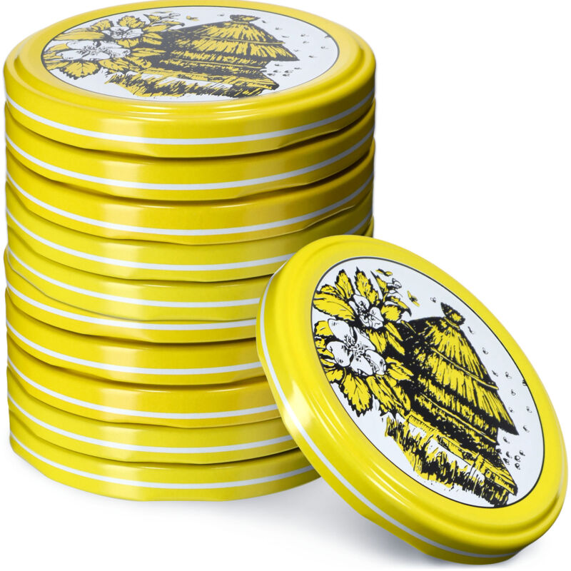 foto del prodotto 10x jar caps fi 82 tappi per barattoli e coperchi per conserve kadax