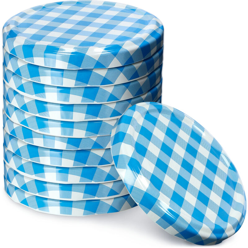 foto del prodotto 10x jar caps fi 82 tappi per barattoli e coperchi per conserve kadax