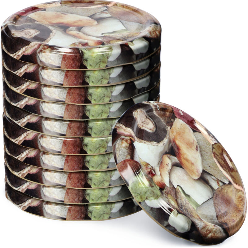foto del prodotto 10x jar caps fi 82 tappi per barattoli e coperchi per conserve kadax