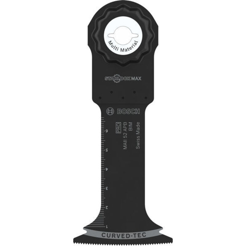 foto del prodotto 10x lama multiutensile pro multi materiale maii 52 apb per legno con chiodi, pannello sandwich di metallo, larghezza 52 mm, accessori multiutensile