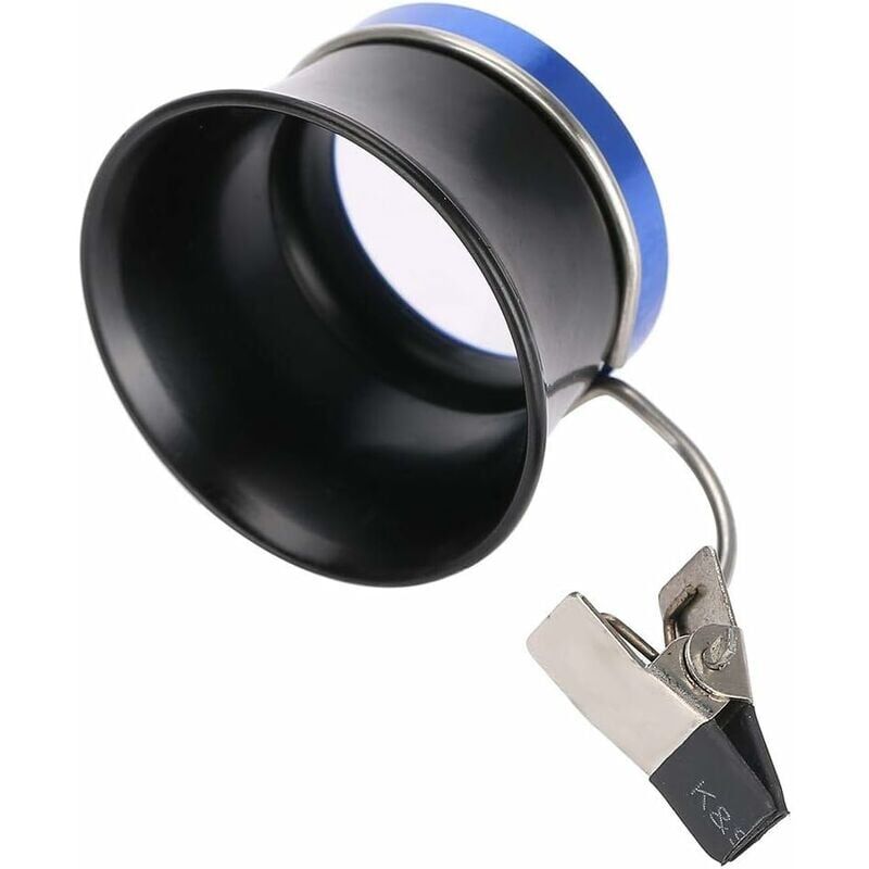foto del prodotto 10x lente d ingrandimento per occhiali con clip, lente d ingrandimento per occhiali professionale, lente d ingrandimento per occhiali in lega di