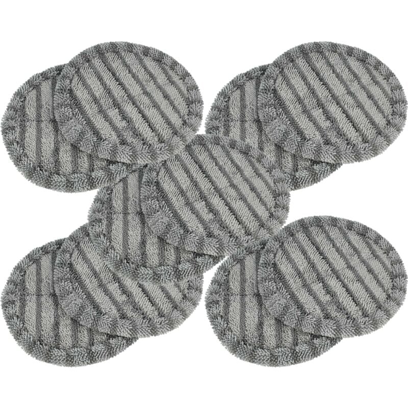 foto del prodotto 10x panno compatibile con dyson v15 detect absolute bocchetta per aspirapolvere a batteria, attacco mocio elettrico - mocio lavapavimenti - vhbw