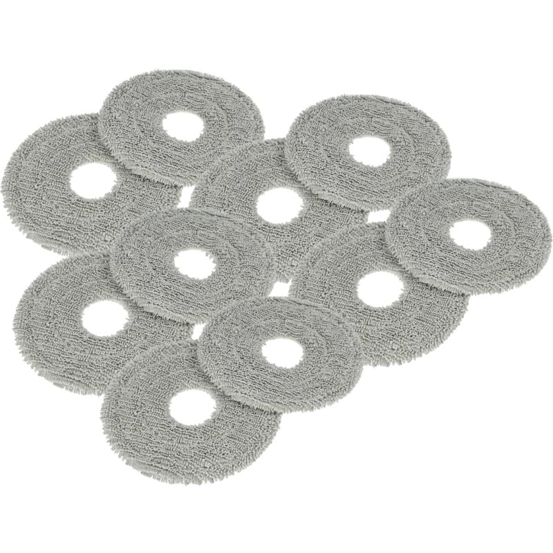 foto del prodotto 10x panno compatibile con xiaomi s20 robot aspiratorebocchetta per mocio lavapavimenti vhbw