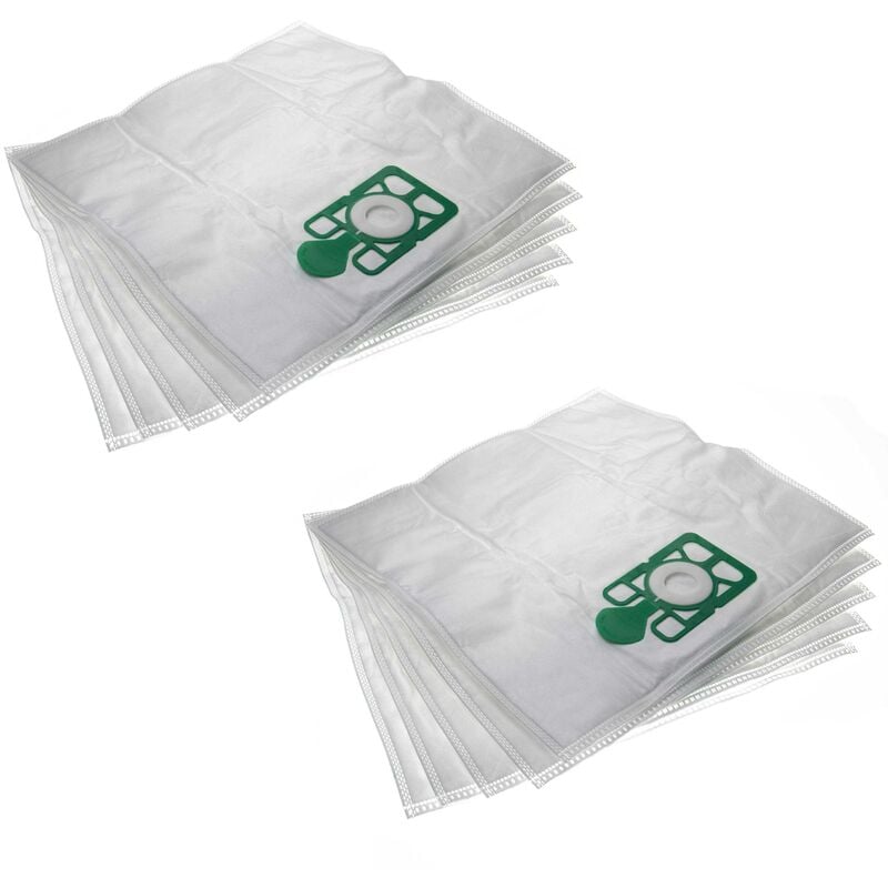 foto del prodotto 10x sacchetti compatibile con numatic charles cvc 370, george gve 370-2, hzq 370, mfq 370, npv 370-22, nrv 370 aspirapolvere - in microfibra - vhbw