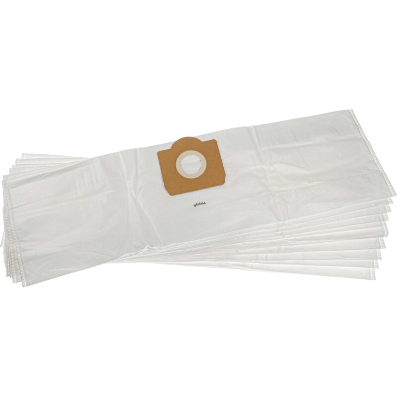 foto del prodotto 10x sacchetti in microfibra compatibile con aspirapolvere rowenta multikraft 19 l, rb 50 - rb 52, rb 500, rb 510, rb 520, rb 57 - vhbw