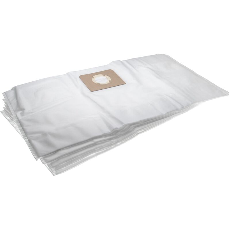 foto del prodotto 10x sacchetto compatibile con festool sr 201 le-as, sr 201 e-as, sr 202 e-as aspirapolvere - microfibra, 34cm x 66,5cm bianco - vhbw