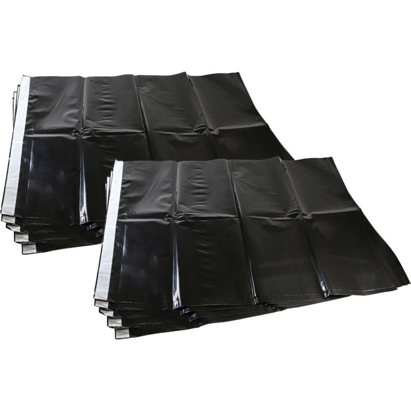 foto del prodotto 10x sacchetto compatibile con k rcher nt 25, 361, 362, 35, 40, 45, 55, 360 xpert aspirapolvere polietilene, 110cm x 70cm nero vhbw
