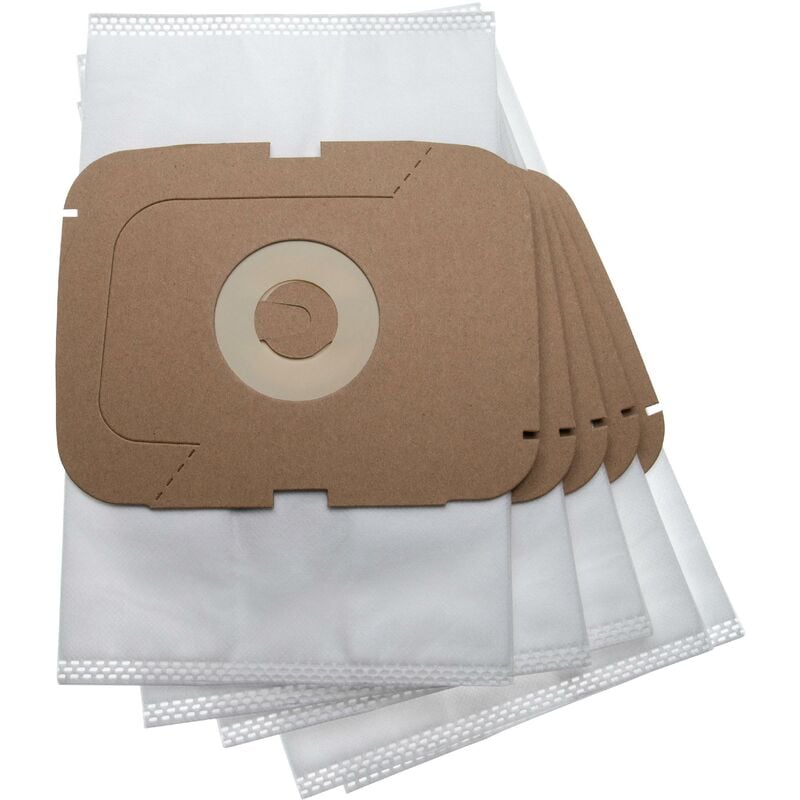 foto del prodotto 10x sacchetto compatibile con lux ap11, intelligence, intelligence royal edition, s115 aspirapolvere - microfibra, 25,15cm x 15,8cm bianco - vhbw