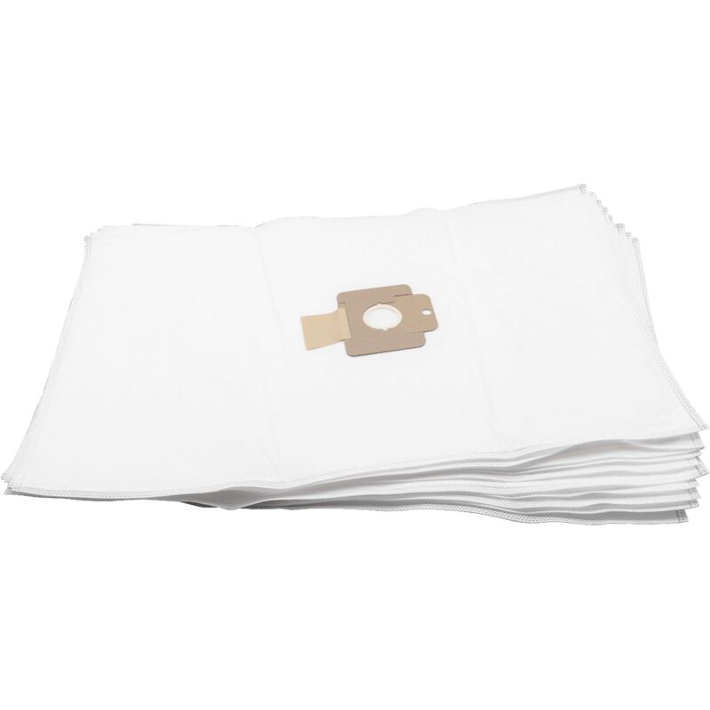 foto del prodotto 10x sacchetto compatibile con nilfisk sopra gold, 160, 260 aspirapolvere 50cm x 36cm bianco vhbw