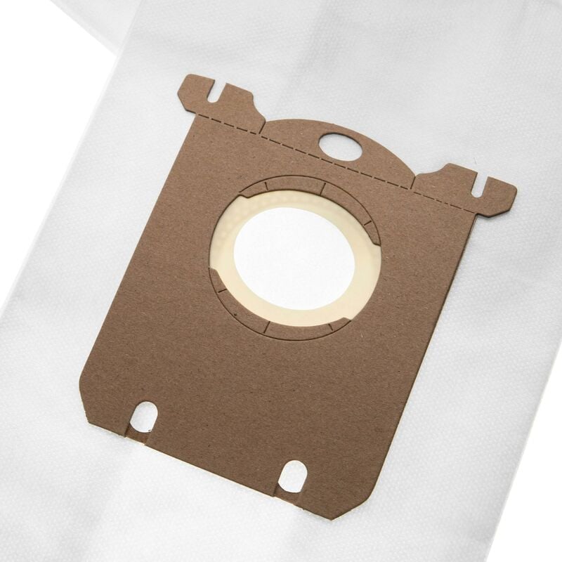 foto del prodotto 10x sacchetto compatibile con philips expression fc 8600 - 8649, hr 8300 - 8349 aspirapolvere - in microfibra, 28,6cm x 17cm, bianco - vhbw