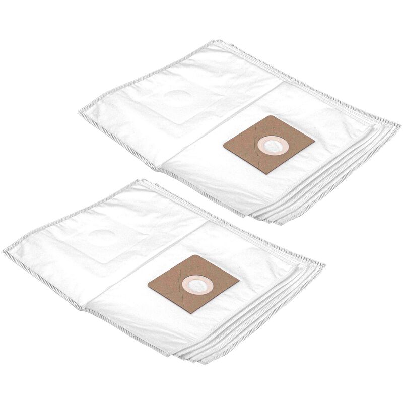 immagine 0 del prodotto 10x sacchetto compatibile con syntrox 60 l aspirapolvere in microfibra, volume di 25l, 42cm x 26cm, bianco vhbw