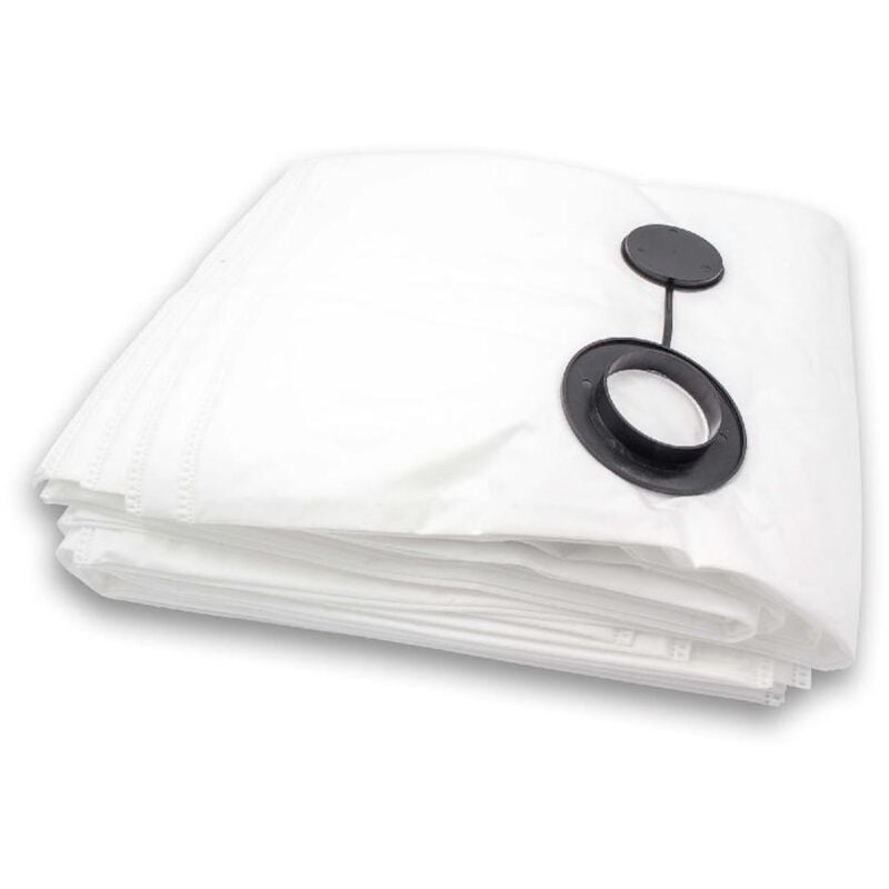 foto del prodotto 10x sacchetto sostituisce nilfisk alto wap 61603 per aspirapolvere microfibra bianco vhbw